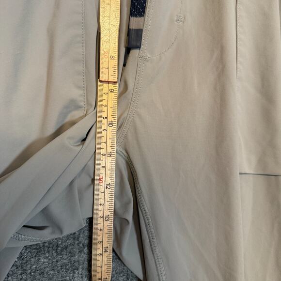 Fabletics Pants Men 32 Gray Joggers Sweatpants Drawstring Gym Athleisure - Picture 12 of 12